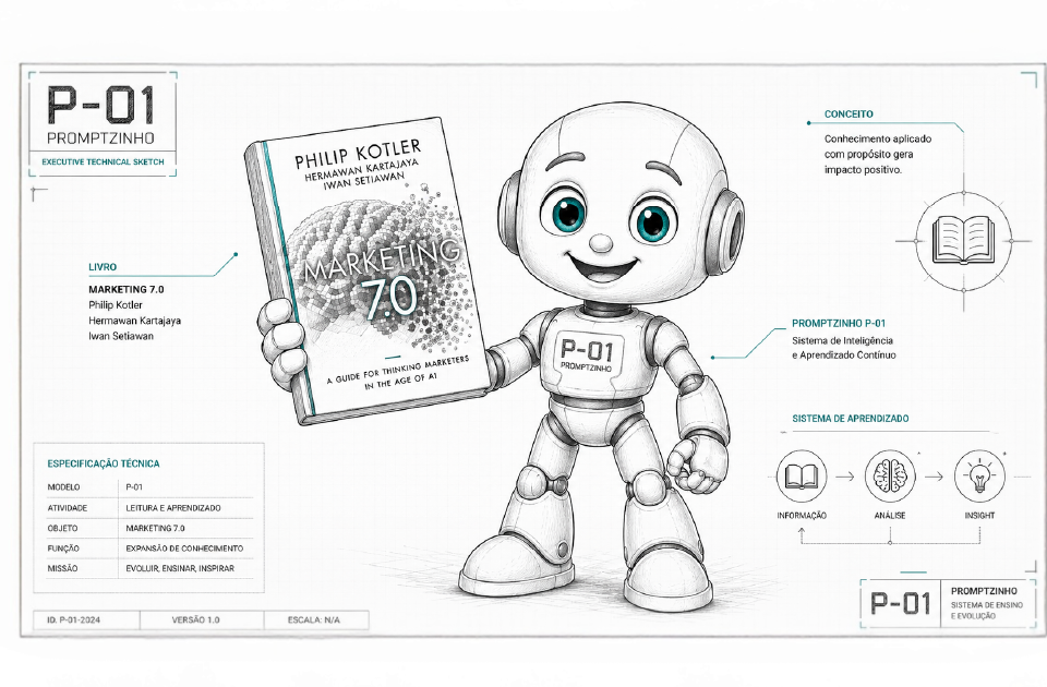 Framework baseado no Livro: Marketing 7.0, de Philip Kotler, Hermawan Kartajaya e Iwan Setiawan | Márcio Gomes | Sistema de Marketing