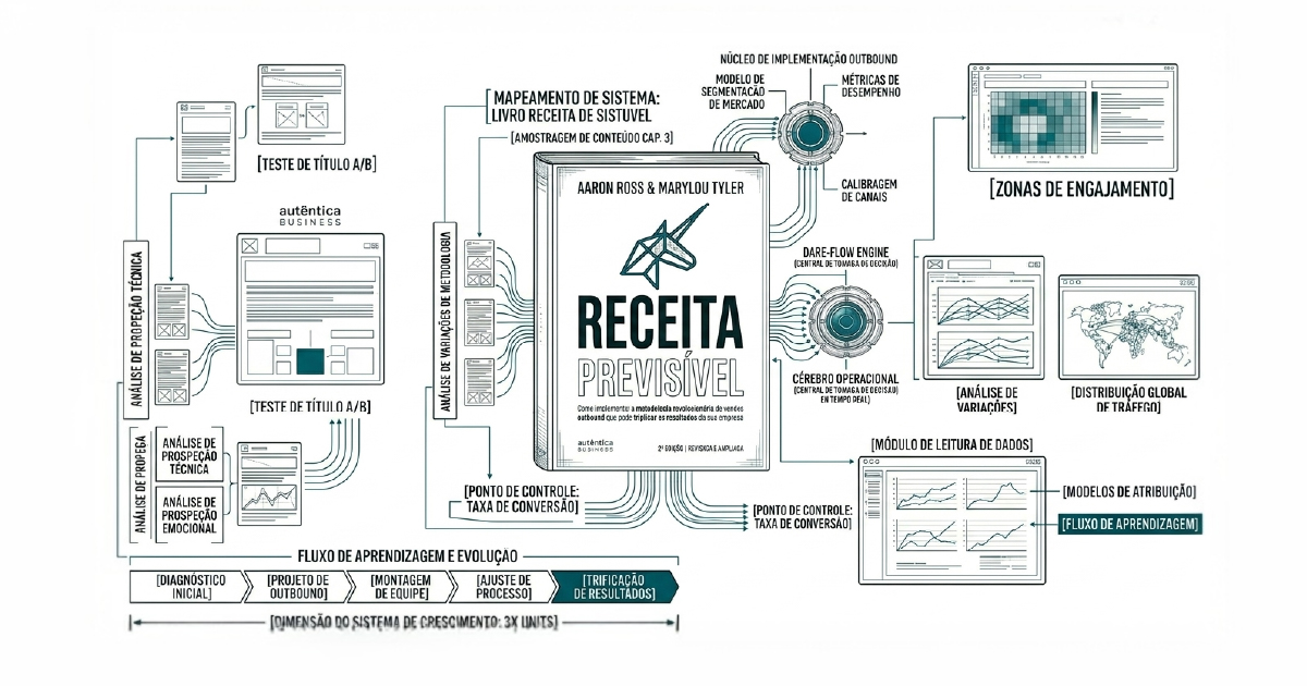 Framework baseado no Livro: Receita Previsível, de Aaron Ross e Marylou Tyler | Márcio Gomes | Sistema de Marketing